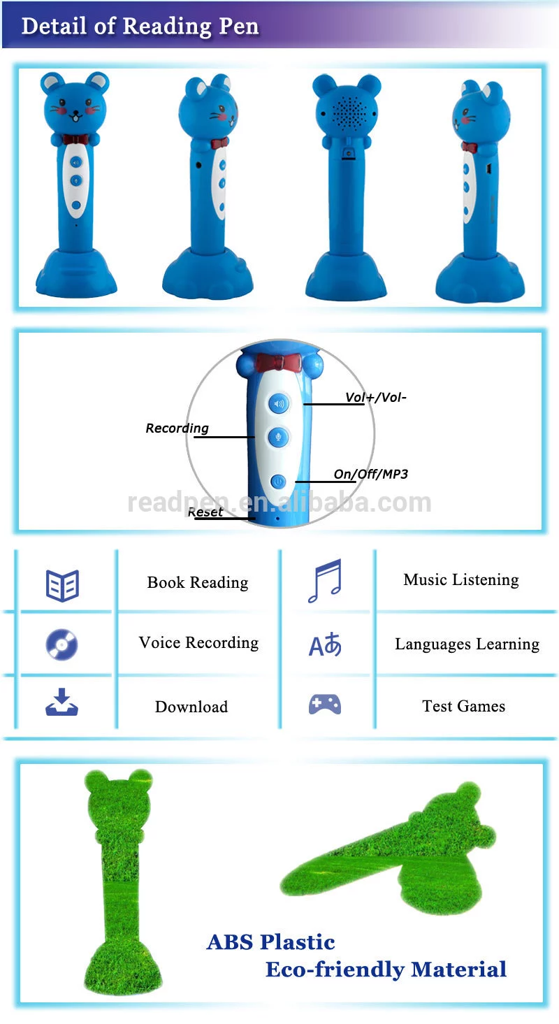 Digital Kids Talking Pen Factory Audio Books