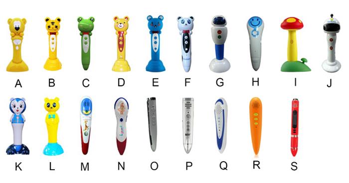 optional talking pen model